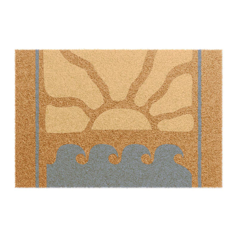 Sunrise Home Textiles & Apparel - Alfombra de Entrada Sunrise Waves, Diseño