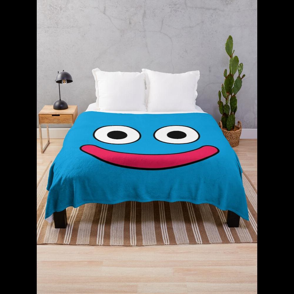 Dragon Quest Slime Manta de fe - Home Textiles Throw reseña y precio