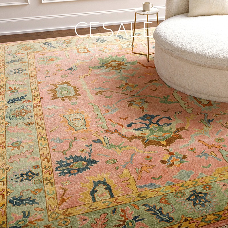 Alfombra Retro para Sala de Es - Home Textiles France reseña y precio