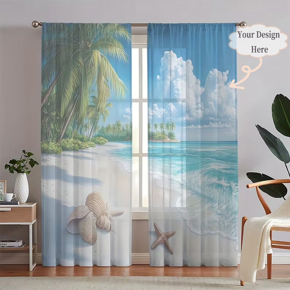 Cortinas Transparentes Planas  - Home Textiles & Decorations reseña y precio