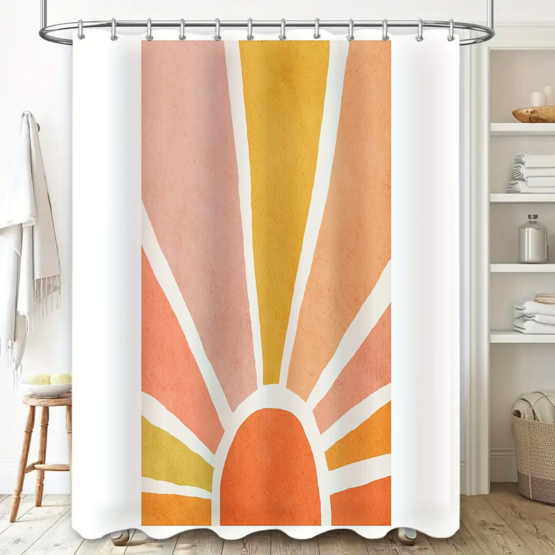 Cortina de ducha de amanecer,  - Sunrise Home Textiles & Apparel reseña y precio
