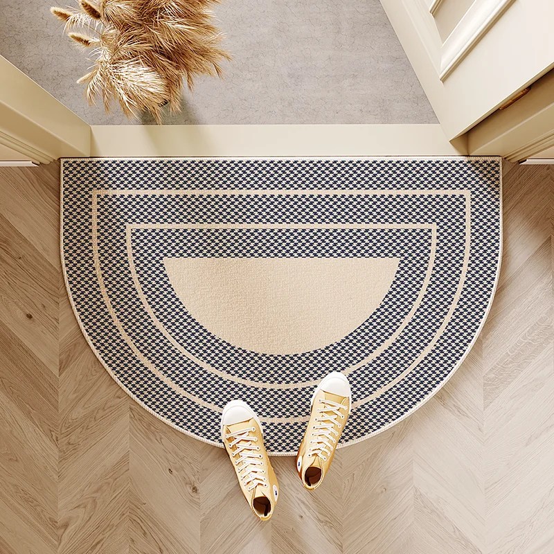 Alfombra de entrada estilo cre - Home Textiles France reseña y precio