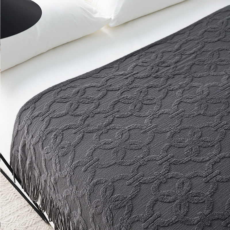 Camino de cama de punto nórdic - Home Textiles Throw reseña y precio