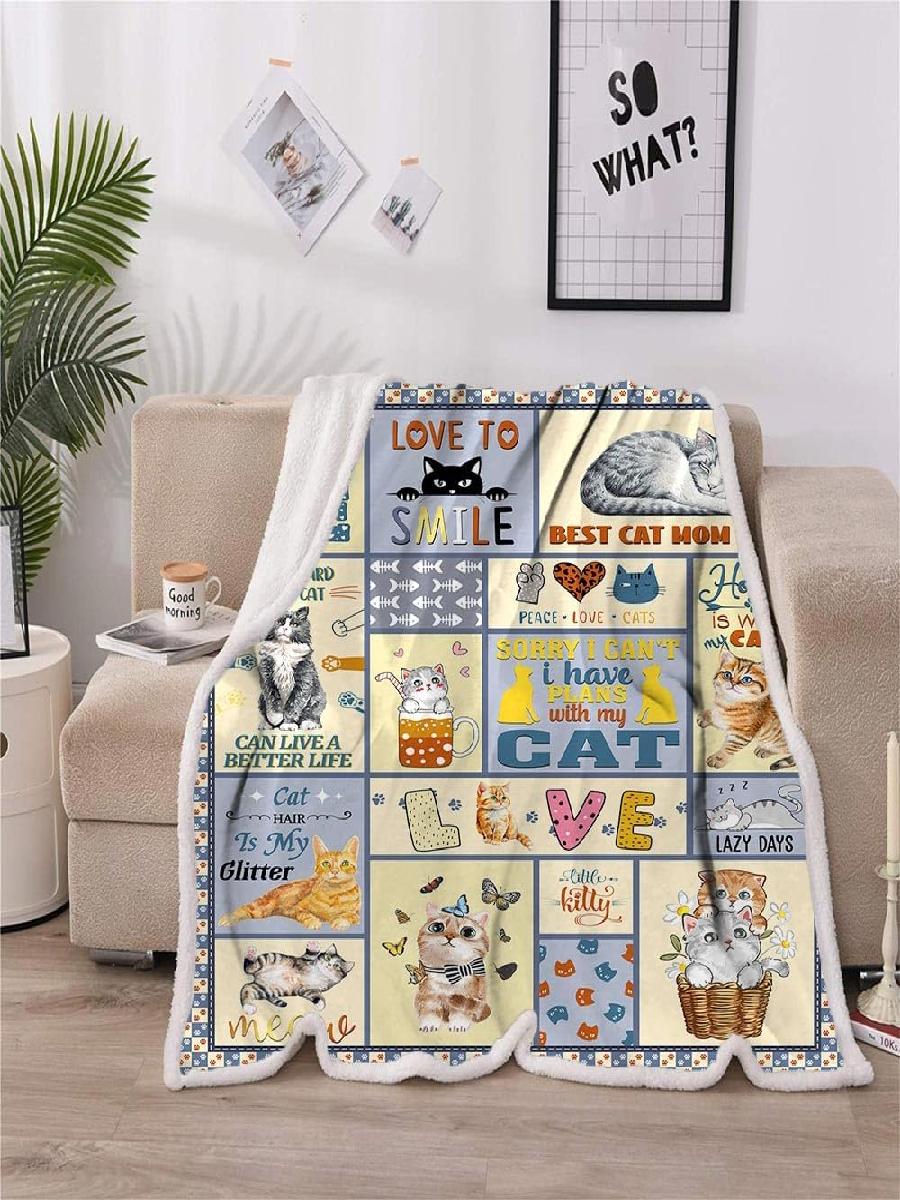 TRIKPTEY Manta para gatos, aco - Home Textiles Throw reseña y precio