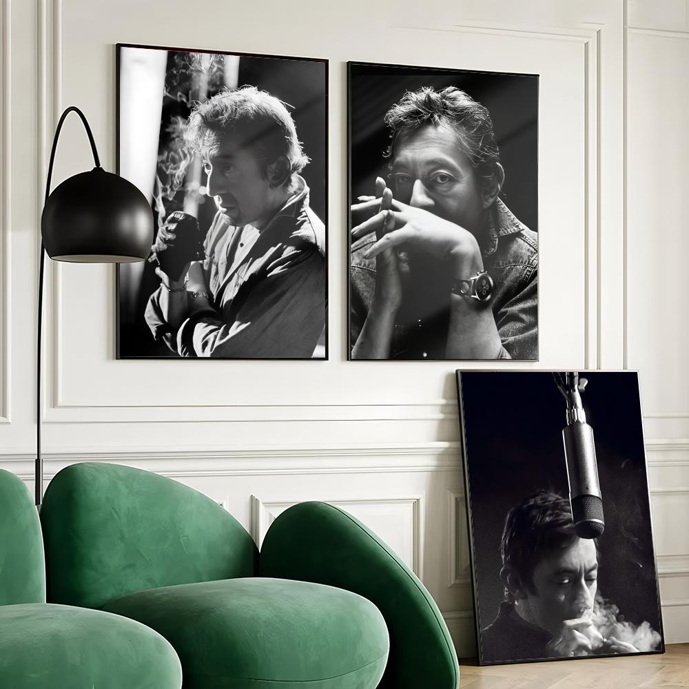 Póster del cantante francés S- - Home Textiles France reseña y precio