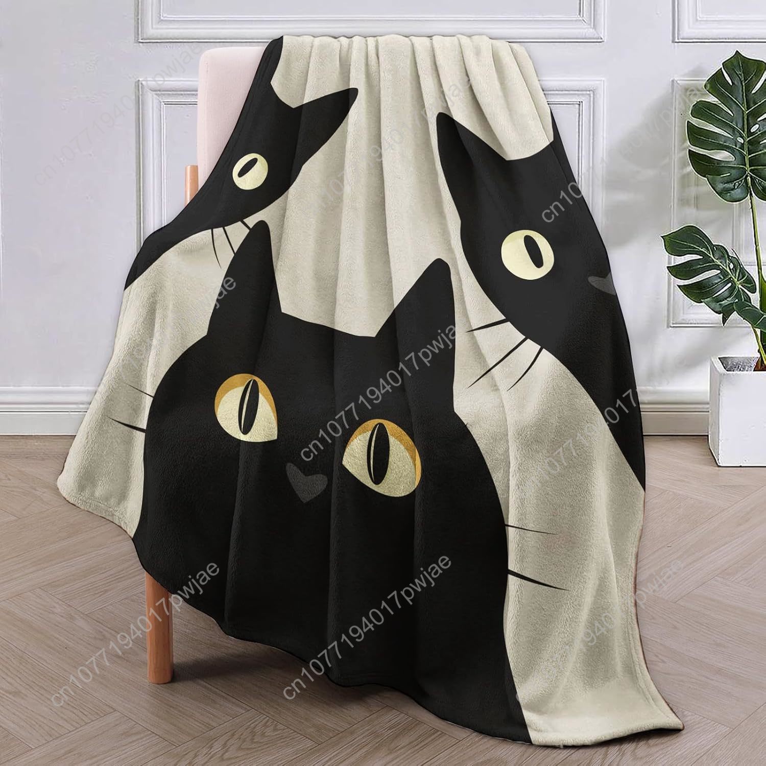 Manta de gato divertida, regal - Home Textiles & Decorations reseña y precio