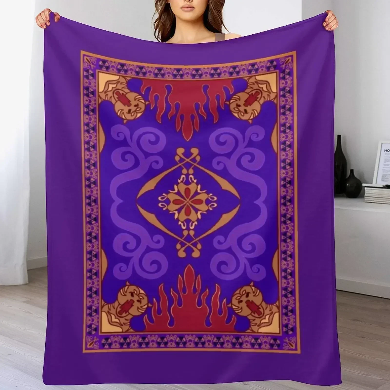 Manta de alfombra mágica Aladd - Home Textiles Throw reseña y precio