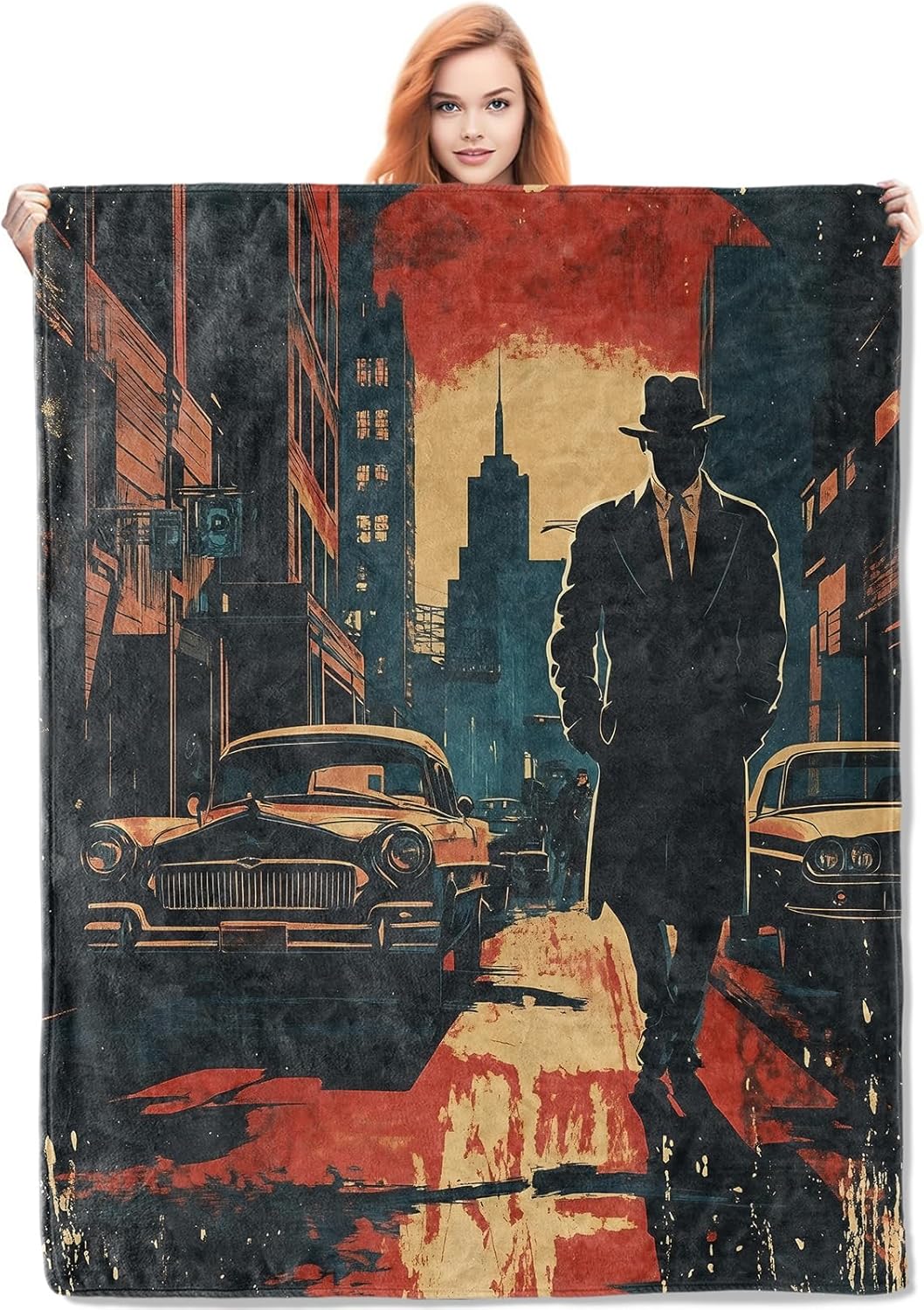 Manta de Detective Noir, regal - Home Textiles & Decorations reseña y precio
