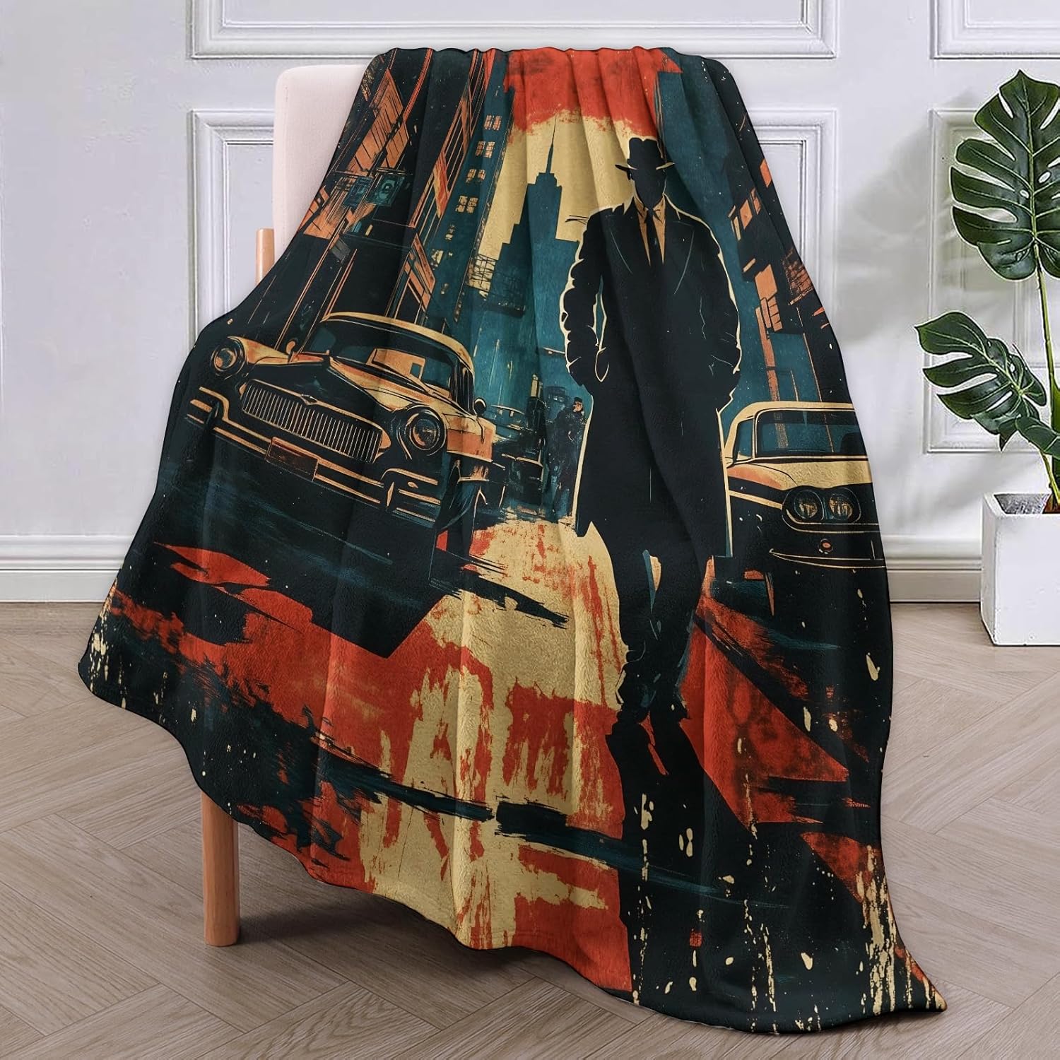 Manta de Detective Noir, regal - Home Textiles & Decorations reseña y precio