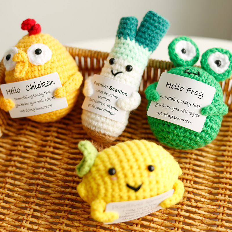 Muñeca de lana de felpa hecha  - Home Textiles France reseña y precio