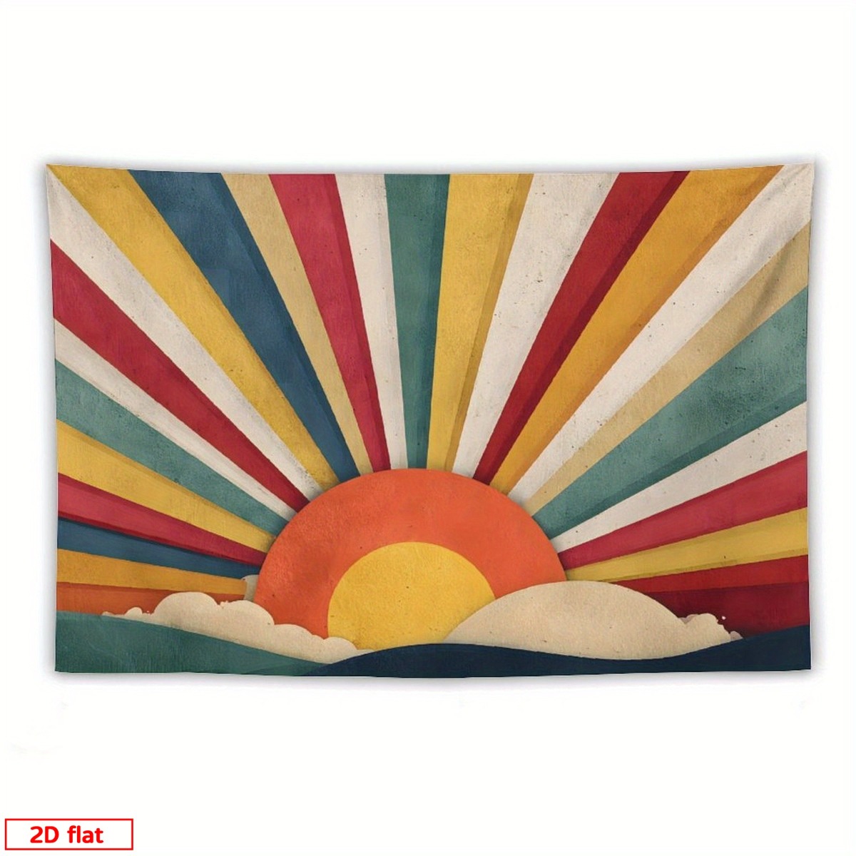 Tapiz Retro Boho Sunburst para - Sunrise Home Textiles & Apparel reseña y precio